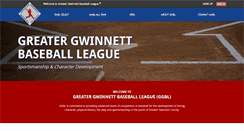 Desktop Screenshot of gwinnettbaseball.com